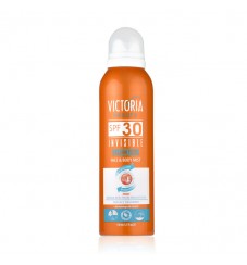 Victoria Beauty Слънцезащитен спрей за лице и тяло SPF30 с витамин E